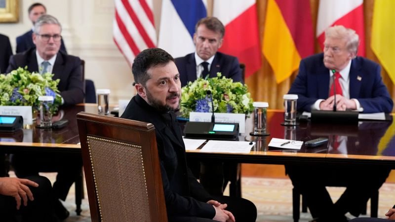Trump Seeks Putin Meeting as Zelensky Hails White House Talks as a ‘Significant Step’